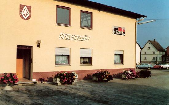Stuckateur Schenk Bürogebäude im Jahr 1975